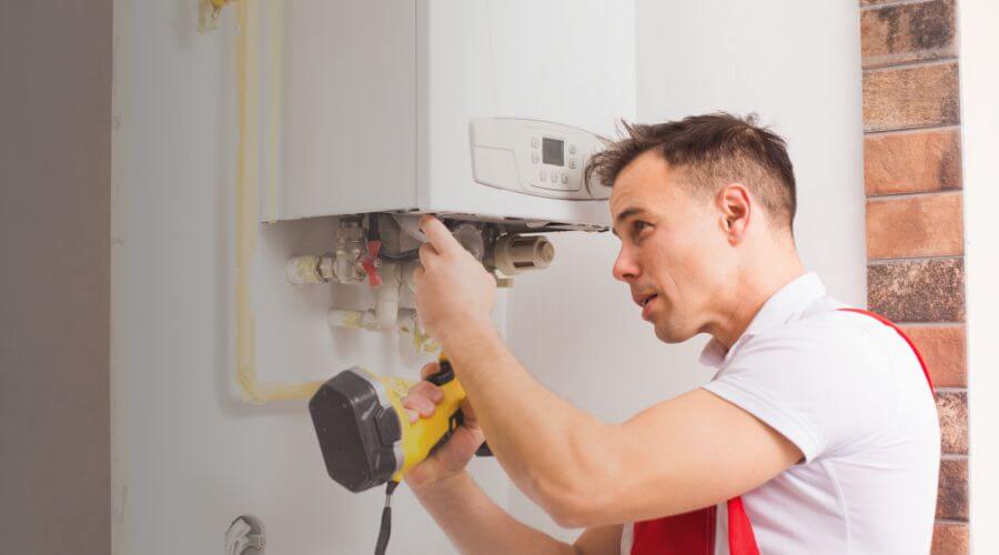 Local tankless water heater installation in Auburn Hills, MI